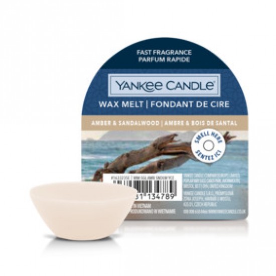 Amber & Sandalwood Wax Melt