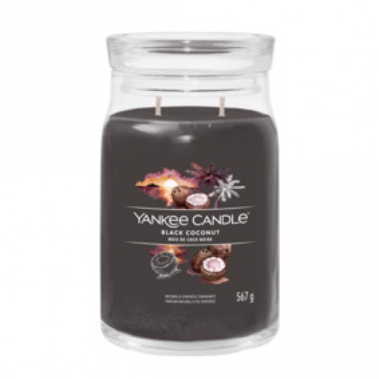 Black Coconut Signature Large Jar