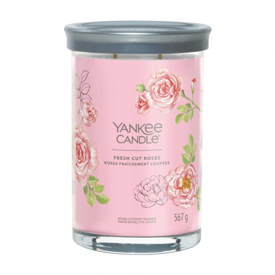 Fresh Cut Roses Signature Tumbler Large Jar
