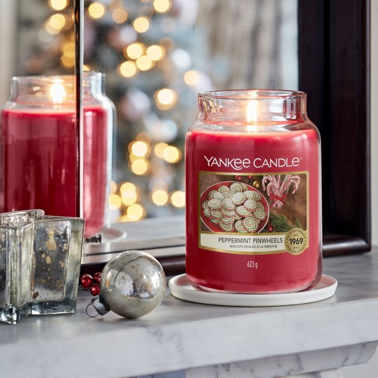 Peppermint Pinwheels Large Jar