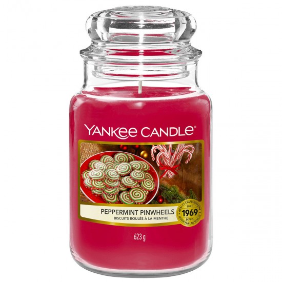 Peppermint Pinwheels Large Jar